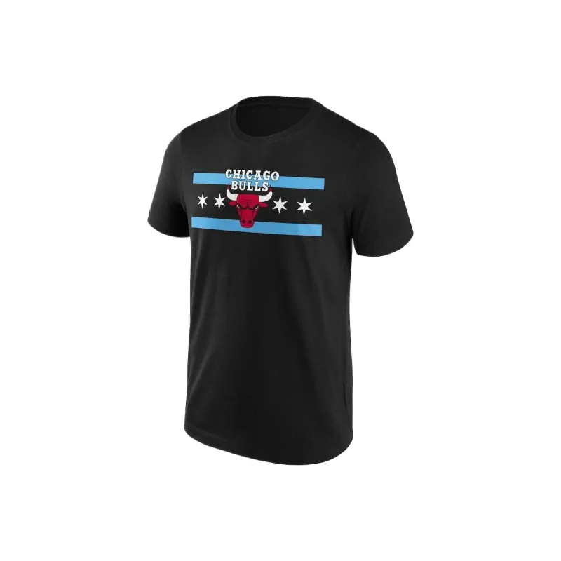 NBA Chicago Bulls Iconic Hometown Graphic T-Shirt Men's Black-0