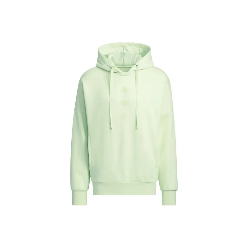 Adidas Sportswear Oversized Hoodie Sweatshirt Men's Lime Green-0