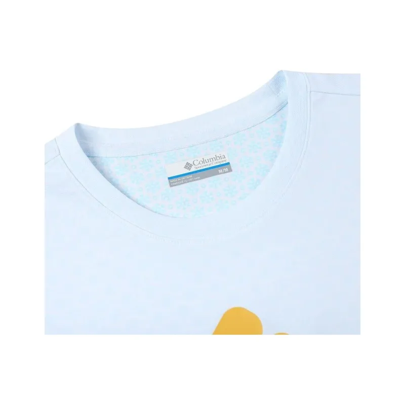 Columbia T Shirt Men's Light Blue-2