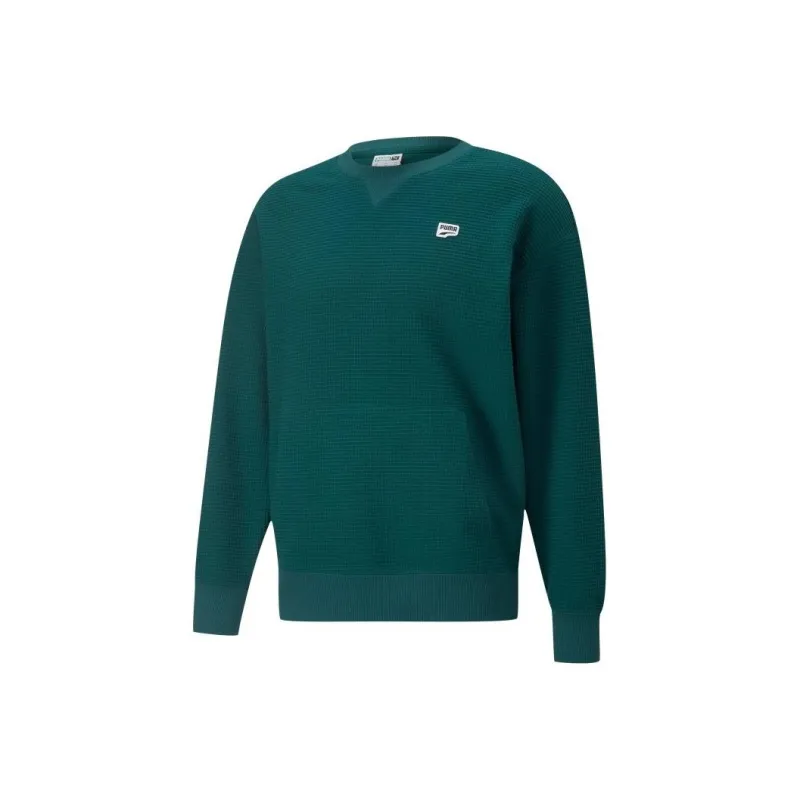 PUMA Downtown Sweatshirt Men's Green-0
