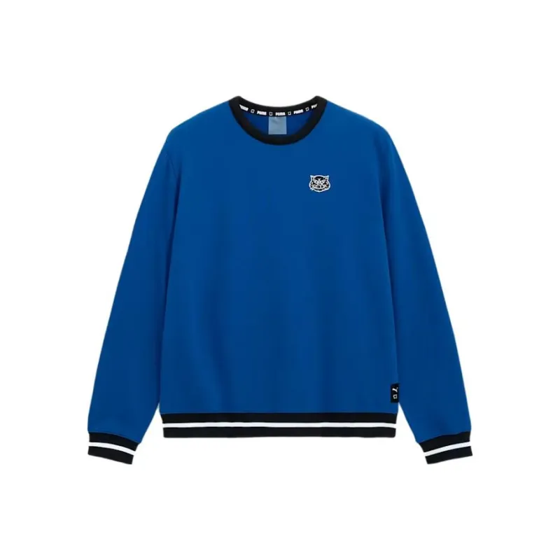 PUMA Puma Hoops X Golf Crew Sweatshirt Men's Blue-0