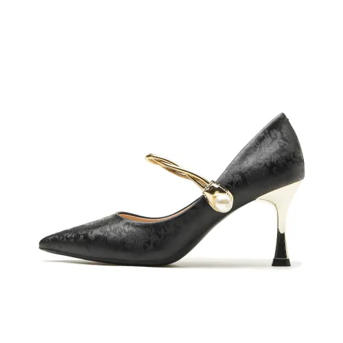 QITUMAUL Slim Heel High Heels Women's