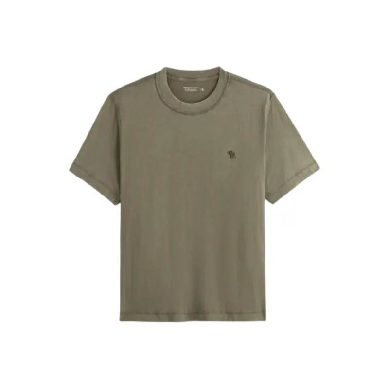 Abercrombie＆Fitch T Shirt Men's Dark Green-0
