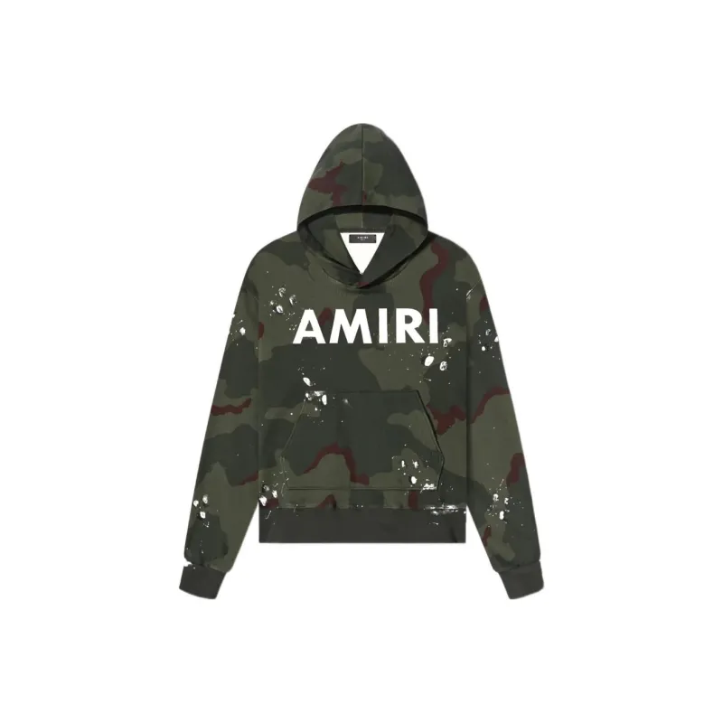 AMIRI Army Logo Hoodie-0