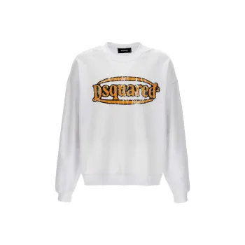 DSQUARED 2 Logo Printed Crewneck Sweatshirt