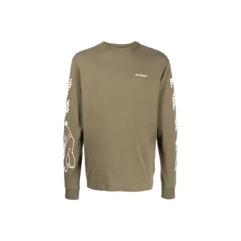 OFF WHITE Bricks Skate Long Sleeve T Shirt