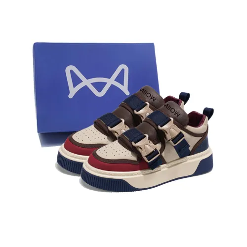 MIIOW Anti Slip Wear Resistant Low Top Skateboard Shoes Men's