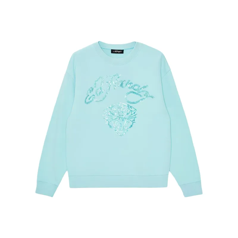 Ed Hardy SS24 Sweatshirt Men's Light Verdant Green-0