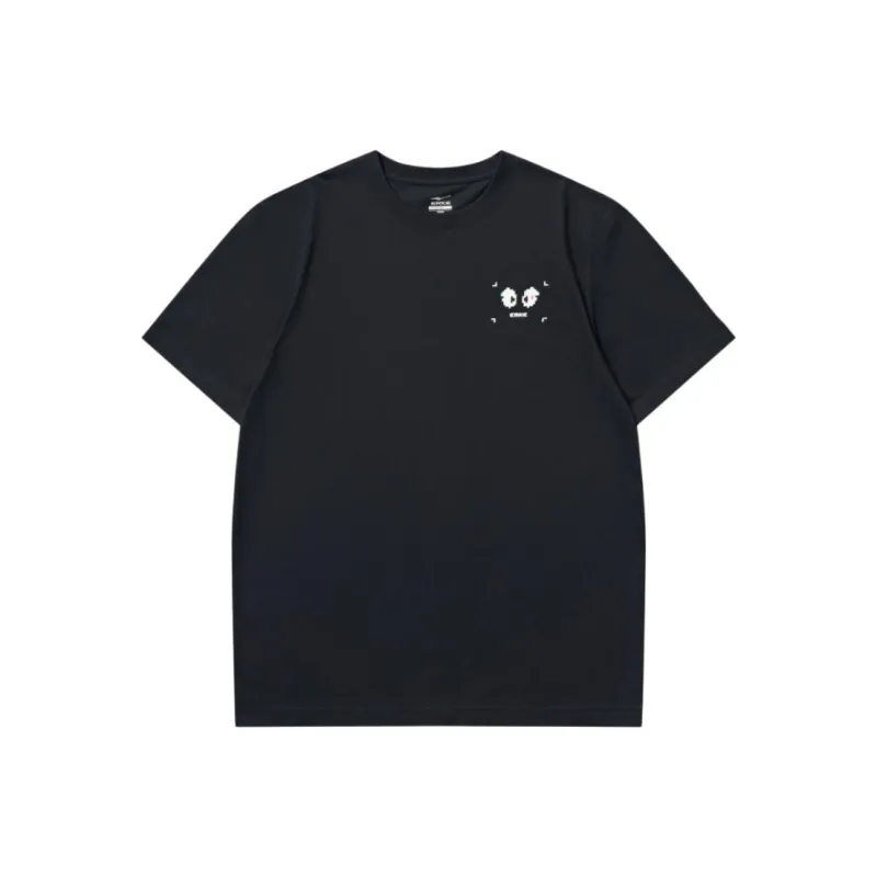 Erke T Shirts Unisex Jet Black-0