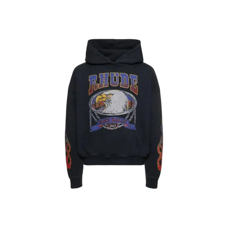 RHUDE Screaming Eagle Hoodie-0