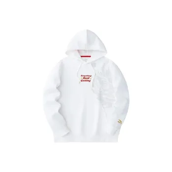 Anta Good Things Happen Sweatshirt Men's Papyrus White