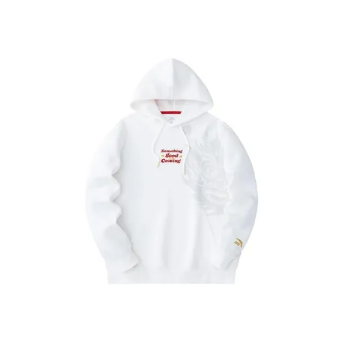Anta Good flights Happen Sweatshirt Men's Papyrus White