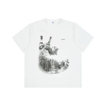 ADER ERROR Pet Capsule Series T Shirts Unisex Ecru