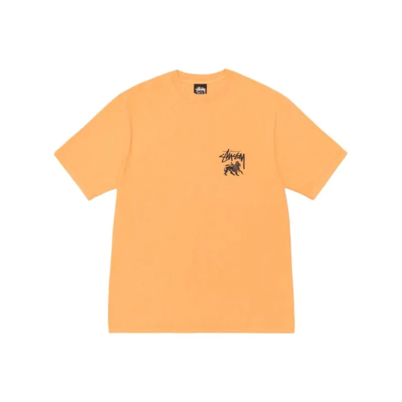 Stussy Pigment Dyed Rasta Lion Tee-8