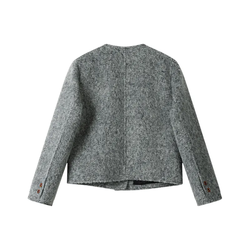 CIVICERA Cropped Coats Women's-3