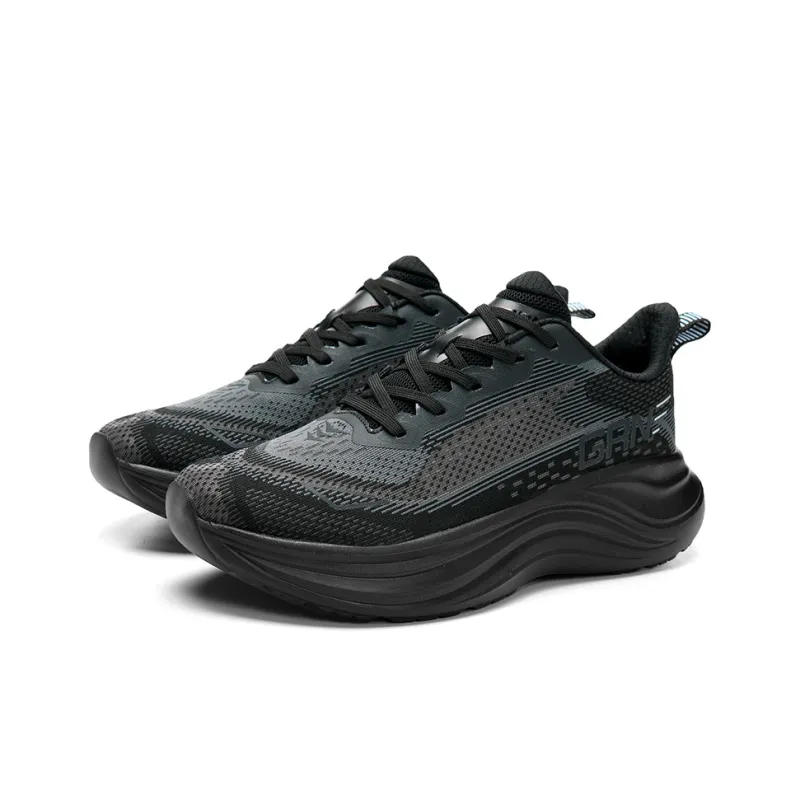 K bird Cushioned Anti Slip Wear Resistant Breathable Lightweight Low Top Casual City Commute Running Shoes Men's-1