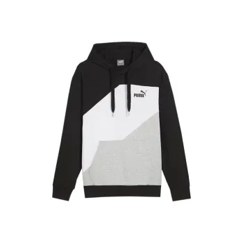 PUMA POWER Colorblock Men's Hoodie Sweatshirt Men's Black