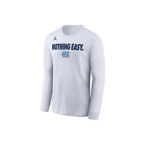 JORDAN Unc Men's JORDAN College Long Sleeve T Shirt