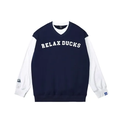 WAYNEXZAVIER Sweatshirts Men Blue