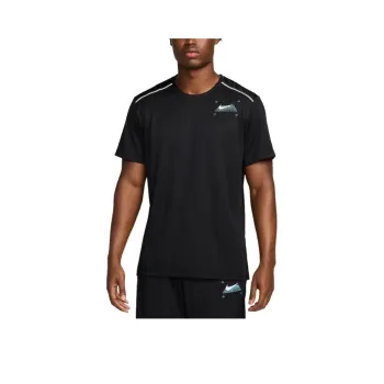 Nike MILER T-Shirts Men Black