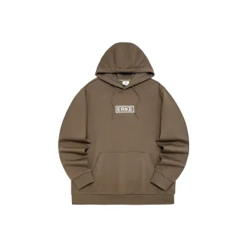Erke Sweatshirts Men Deerskin Brown