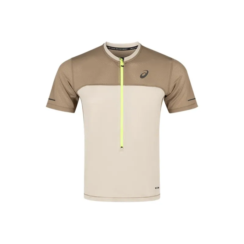 Asics SS24 ACTIBREEZE T Shirt Men's Khaki/Beige-0