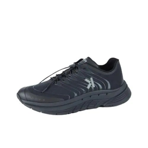 KENZO Pace 2.0 Low Top Casual Shoes 4cm Men's Black