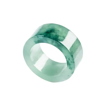 PUPAN Ice Glutinous Jadeite Rings Men's