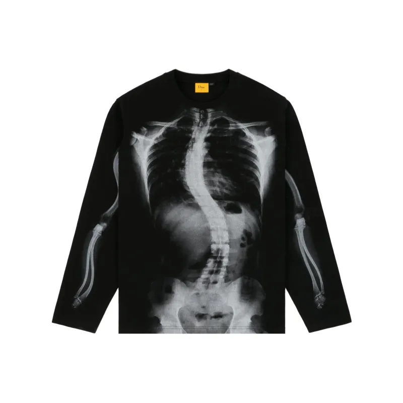 Dime Wave Bones Terry Long Sleeve Shirt-0