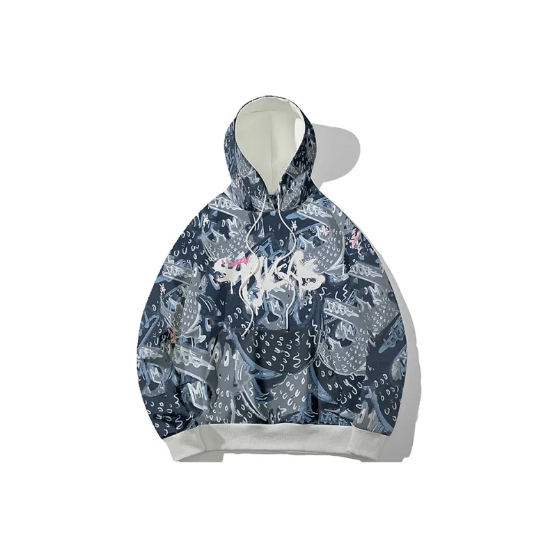 SANSYAS Sweatshirts Unisex Blue-0