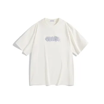 PEACEBIRD MEN T-Shirts Men White 1 Loose Fit