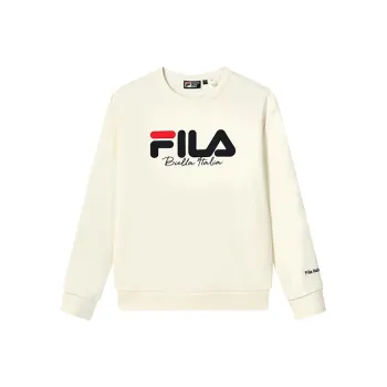 FILA Sweatshirt Unisex Latex White