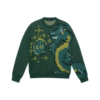 LOUIS VUITTON SS24 Sweatshirt Men's Green