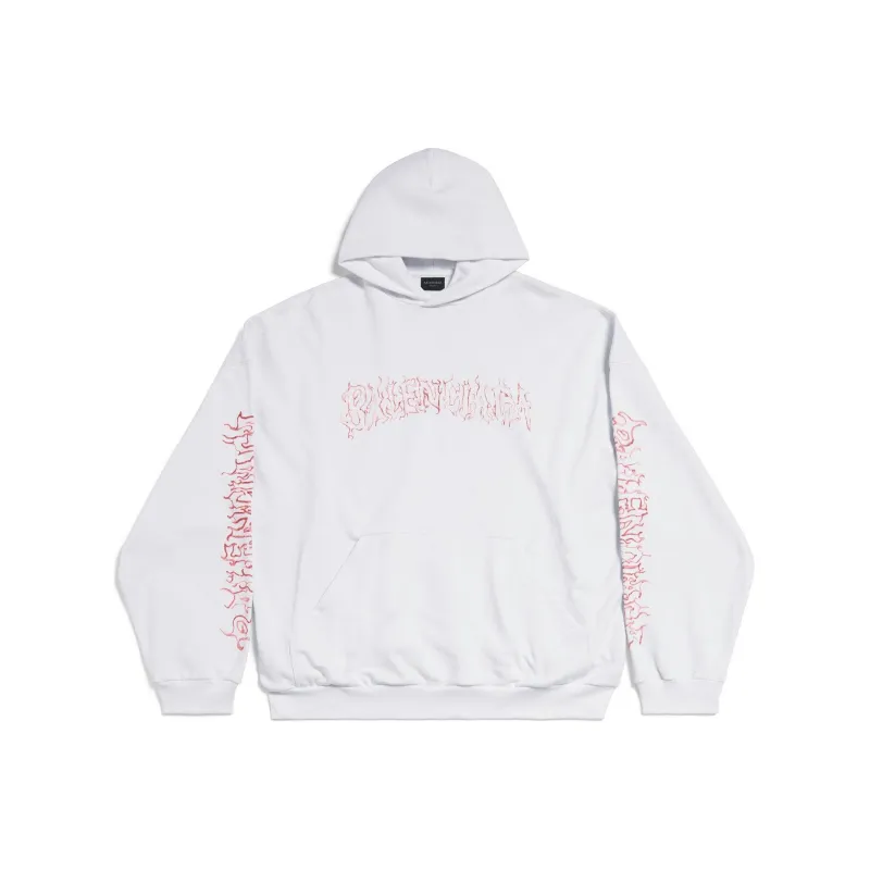 Balenciaga Logo-print Hoodie-6