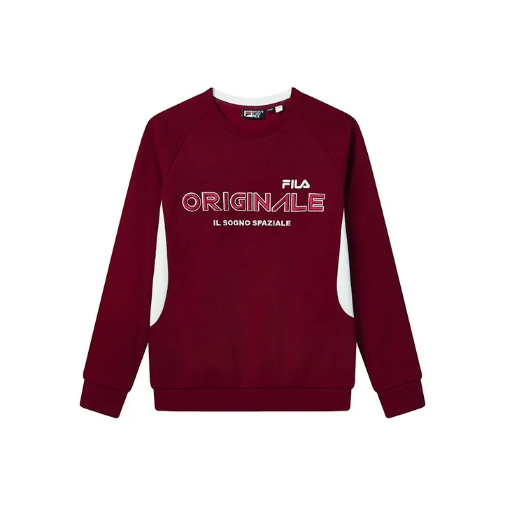 FILA Sweatshirt Men's Rose Burgundy-0