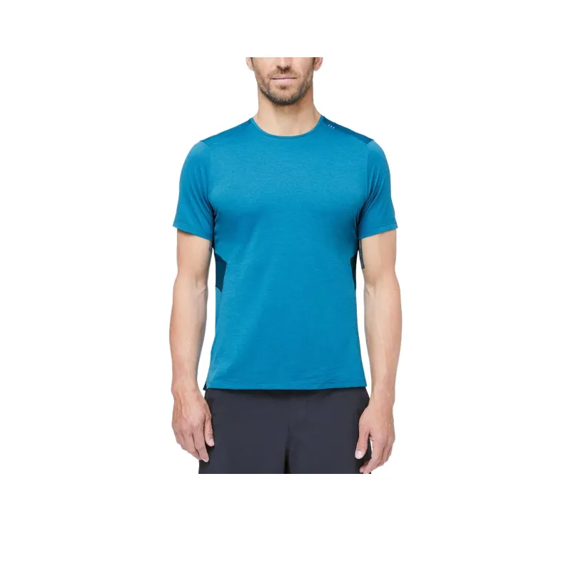 Lululemon Fast And Free T-Shirt Men's Multicolor Ocean Blue-0