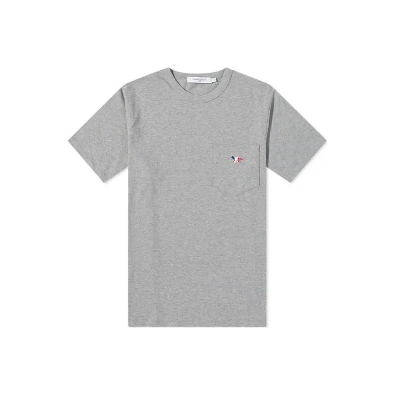 Maison Kitsune T Shirt Men Gray-0