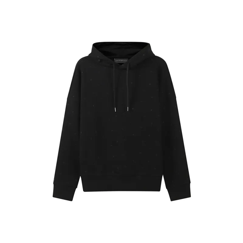 EMPORIO ARMANI Sweatshirts Men Black-0