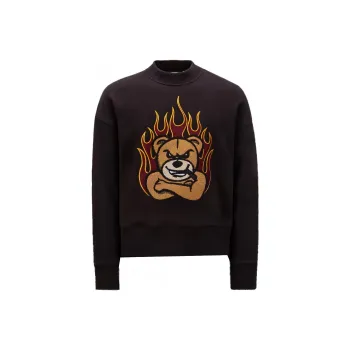 MONCLER GENIUS X Palm Angels Bear Motif Sweatshirt