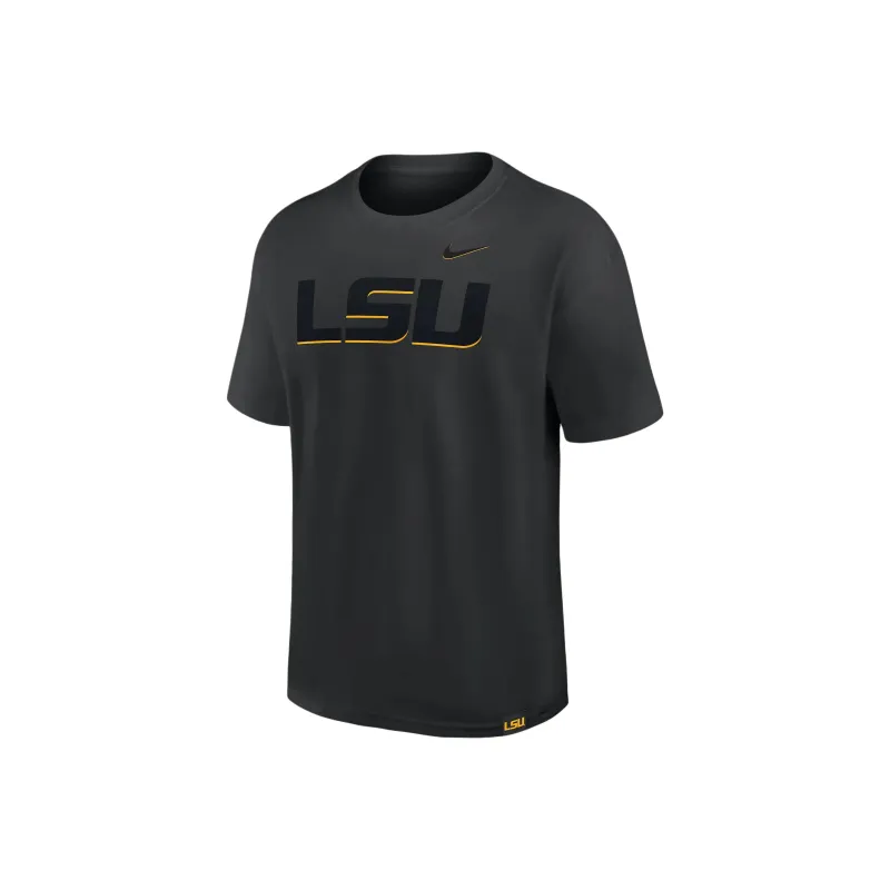 Nike LSUMax90 Tigers Statement T-Shirt Men's Black-0
