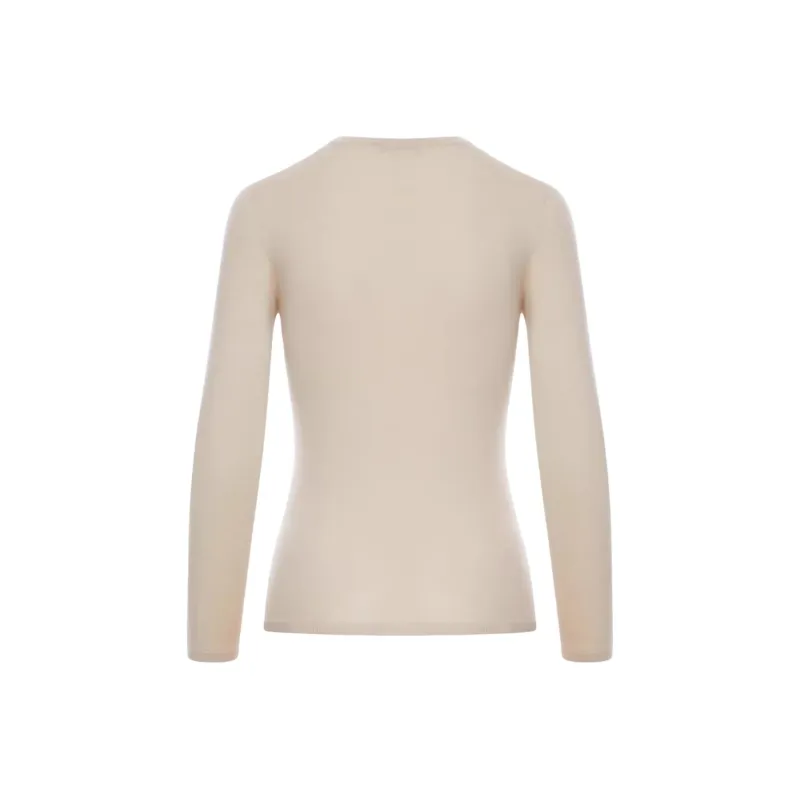 MaxMara V Neck Long Sleeved Jumper-1