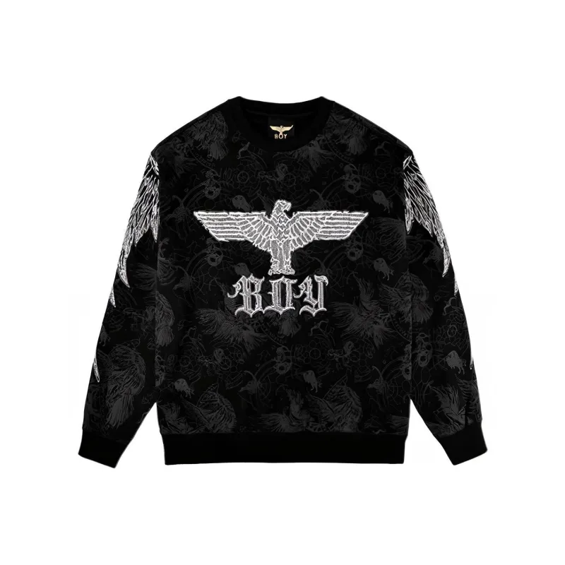 Boy London FW22 Sweatshirt Unisex Black-0