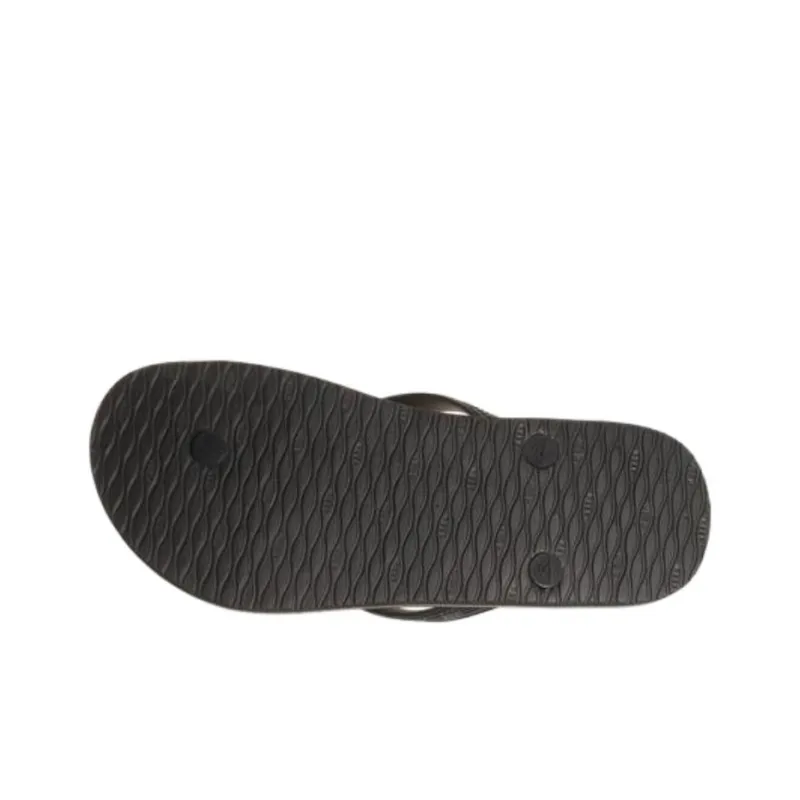 REEF Abrasion Resistant Slip Resistant Flip Flops Men's Black-3