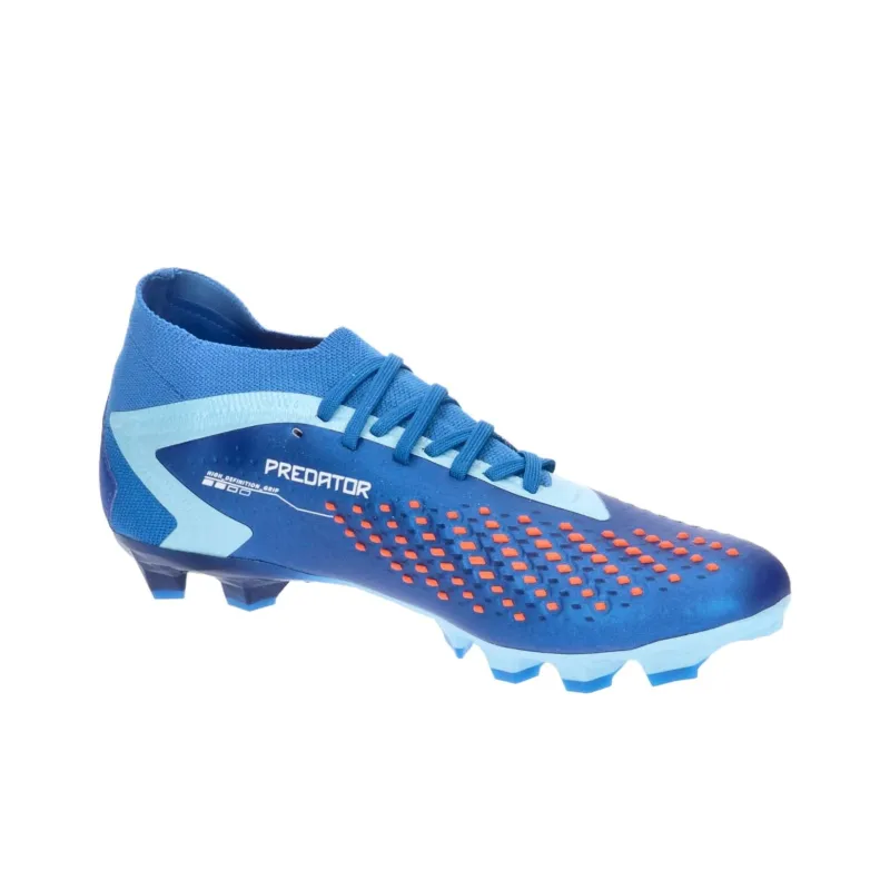Adidas Anti Slip Wear Resistant Soccer Shoes Men's Blue-3