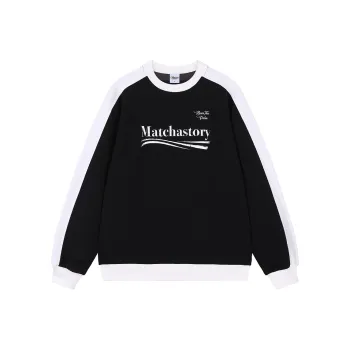MATCHA STORY Sweatshirt Unisex Black