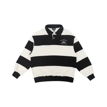 NERDY FW22 Polo Collar Loose Fit Sweatshirt Unisex