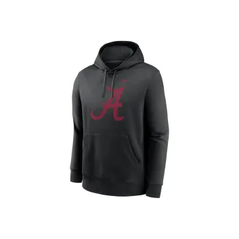 Nike Alabama Crimson Tide Primetime Evergreen Club Primary Logo Men's Nike College Pullover Hoodie