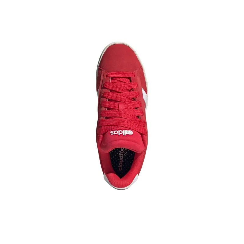 Adidas GRAND COURT ALPHA Anti Slip Wear Resistant Low Top Skateboard Shoes Men's Red-4