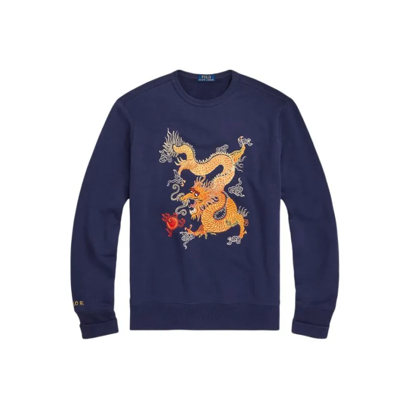 Polo Ralph Lauren SS24 Sweatshirt Men's Deep Cobalt Blue-0