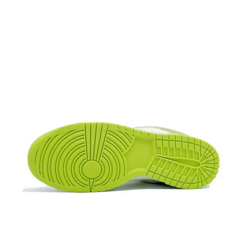 PAIN OR PLEASURE Low Top Skateboard Shoes Unisex Green Apple-6